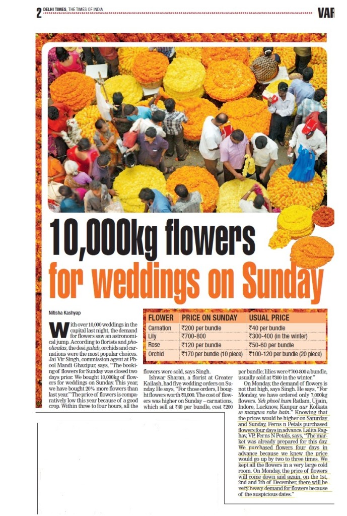 Delhi Times, 26th Nov 2012