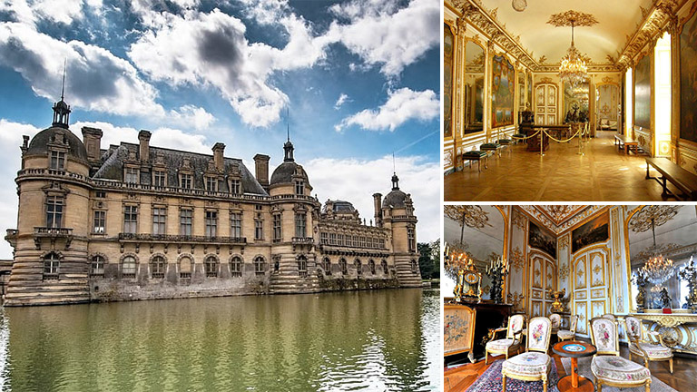 Chateau de Chantilly in France