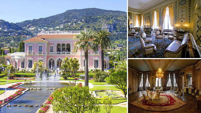 The Villa Ephrussi de Rothschild in France's French Riviera