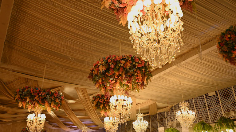 Floral Chandeliers 