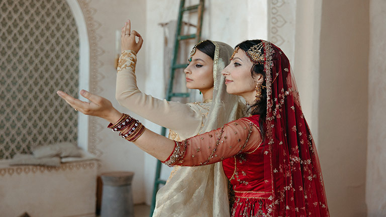 Performances of traditional dance and music